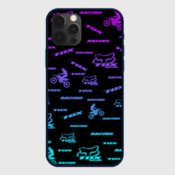 Чехол для iPhone 12 Pro Форма для мотокросса FOX