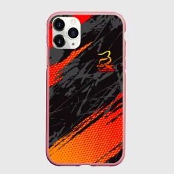 Чехол для iPhone 11 Pro матовый Форма для мотокросса FOX