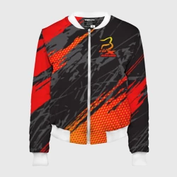 Женский бомбер 3D Форма для мотокросса FOX