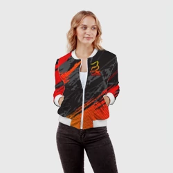 Женский бомбер 3D Форма для мотокросса FOX - фото 2