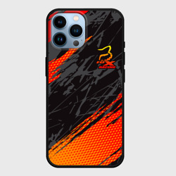 Чехол для iPhone 14 Pro Max Форма для мотокросса FOX