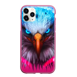 Чехол для iPhone 11 Pro Max матовый Взгляд орла Eagle gaze