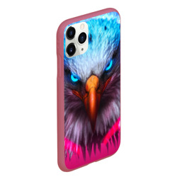 Чехол для iPhone 11 Pro Max матовый Взгляд орла Eagle gaze - фото 2