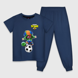 Детская пижама хлопок Brawl Stars футбол