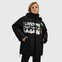 Женская зимняя куртка Oversize Banksy - фото 2