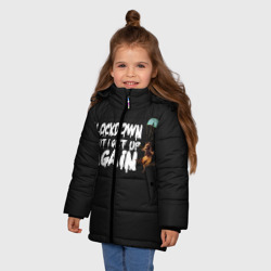 Зимняя куртка для девочек 3D Banksy - фото 2