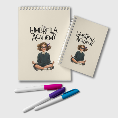 Блокнот The umbrella academy, цвет клетка