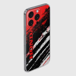 Чехол для iPhone 16 Pro Max силиконовый с защитой камеры Honda - фото 2