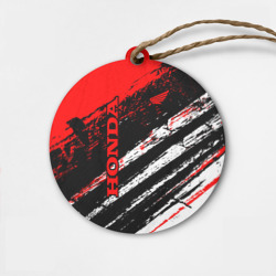 Деревянная игрушка круг Honda