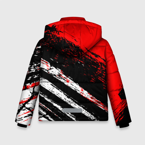 Зимняя куртка для мальчиков 3D Honda, цвет светло-серый - фото 2