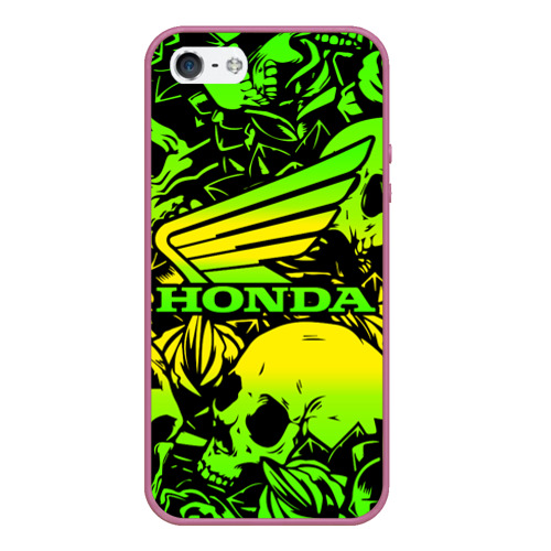 Чехол для iPhone 5/5S матовый Honda