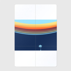 Магнитный плакат 2Х3 Летние волны и пальма