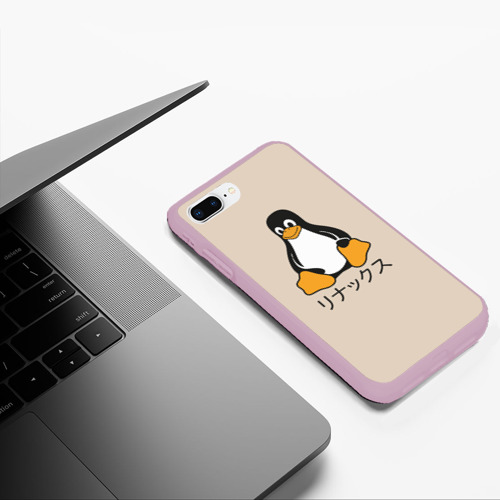 Чехол для iPhone 7Plus/8 Plus матовый Linux - фото 5