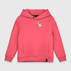 Детское худи Oversize хлопок Зуб
