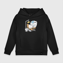 Детское худи Oversize хлопок Лечить зубы