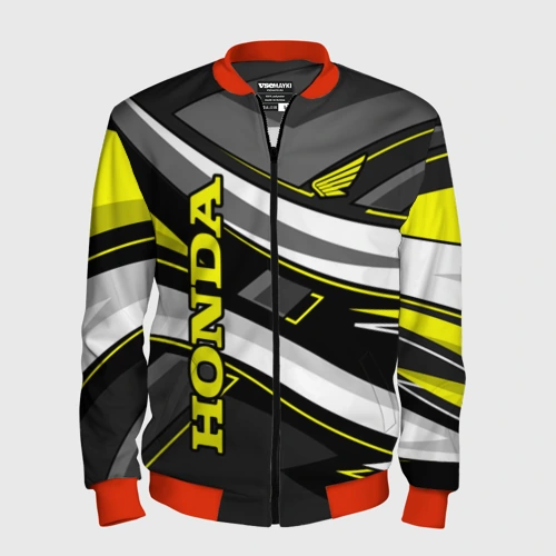 Мужской бомбер 3D Honda
