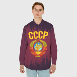 Мужская рубашка oversize 3D СССР - фото 2