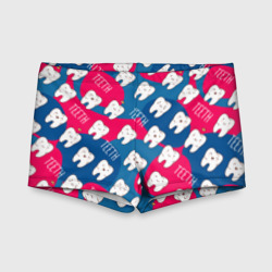 Детские купальные плавки 3D Зубы