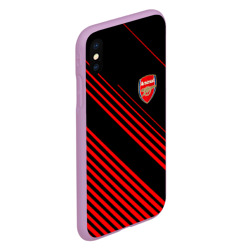 Чехол для iPhone XS Max матовый Arsenal - фото 2