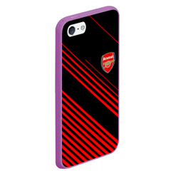 Чехол для iPhone 5/5S матовый Arsenal - фото 2