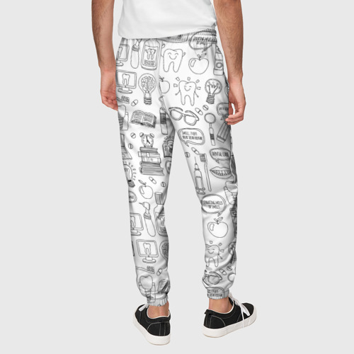 Мужские брюки 3D Дантист, цвет 3D печать - фото 5