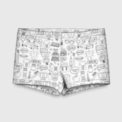 Детские купальные плавки 3D Дантист