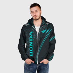Мужская ветровка 3D Honda - фото 2