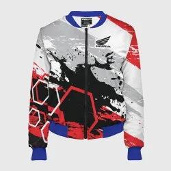 Женский бомбер 3D Honda