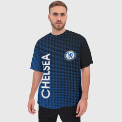 Мужская футболка oversize 3D Chelsea - фото 2