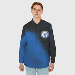 Мужская рубашка oversize 3D Chelsea - фото 2