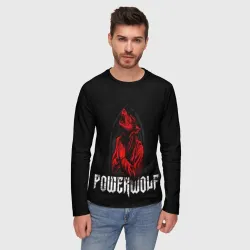 Мужской лонгслив 3D Powerwolf - фото 2
