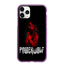 Чехол для iPhone 11 Pro Max матовый Powerwolf