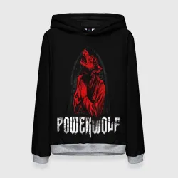 Женская толстовка 3D Powerwolf