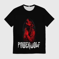 Мужская футболка 3D Powerwolf