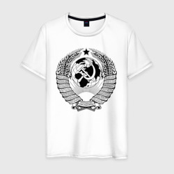 Мужская футболка хлопок СССР двусторонняя