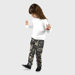 Детские брюки 3D Spotify Рок Черепа - фото 2