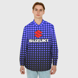 Мужская рубашка oversize 3D Suzuki - фото 2