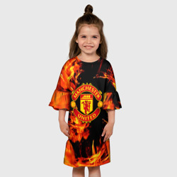 Детское платье 3D Манчестер Юнайтед FCMU - фото 2