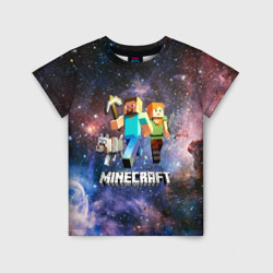 Детская футболка 3D Minecraft