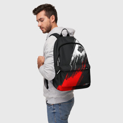 Рюкзак с принтом Gamers 2 Jersey pro 2020-21 для любого человека, вид спереди №2. Цвет основы: белый