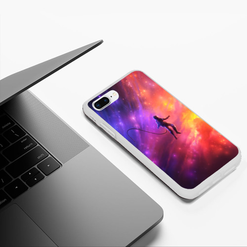 Чехол для iPhone 7Plus/8 Plus матовый НЕОНОВЫЙ КОСМОС Фото 01 Чехол для iPhone 7Plus/8 Plus матовый НЕОНОВЫЙ КОСМОС Фото 01
