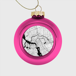 Ёлочный шар стеклянный/пластиковый Генплан