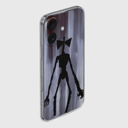 Чехол для iPhone 16 силиконовый с защитой камеры Сиреноголовый - фото 2