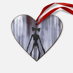 Деревянная игрушка Сердце Сиреноголовый