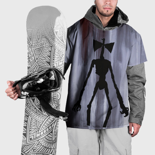 Накидка на куртку 3D Сиреноголовый, цвет 3D печать