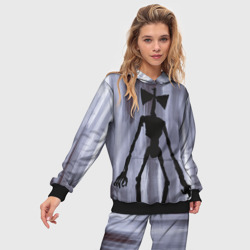 Женский костюм с толстовкой 3D Сиреноголовый - фото 2