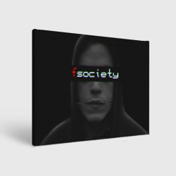 Холст прямоугольный Fsociety Mr.Robot