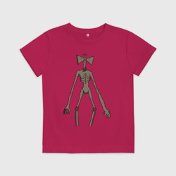 Детская футболка хлопок Сиреноголовый монстр