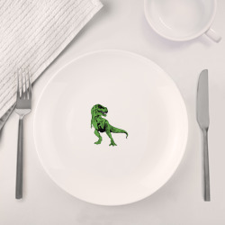 Набор: тарелка + кружка Тираннозавр Рекс - фото 2