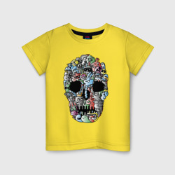 Детская футболка хлопок Tosh - cool skull